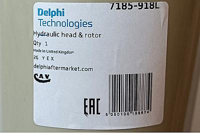 Плунжерная пара ТНВД Perkins DP200