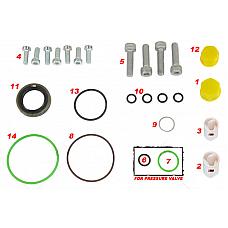 Ремкомплект ТНВД Denso HP5 VEA13-2360020-AAA, 31405129 (Volvo, D4204T5)