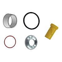 Ремкомплект форсунки Denso 095000-7580 (пластиковая втулка, 2 резиновых кольца, шайба, колпачок)