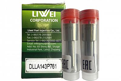 Распылитель DLLA143P761 форсунки Denso 095000-0560 / Komatsu 6218-11-3101 (093400-7610)