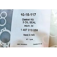 Ремкомплект ТНВД Bosch VE (VW 1.6/1.9/2.4 D/TD) + 3 сальника (17x28x7, 20x30x7, 20x31x7)