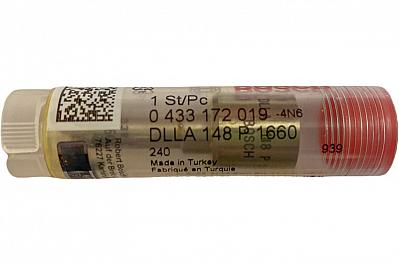 Распылитель DLLA148P1660 форсунки Bosch 0445110299 / 0445110308 / 0445110327 