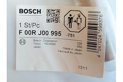 Комплект клапанов f00rj00995 форсунки MAN / Bosch 0445120031