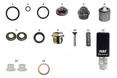 Ремкомплект ТНВД Bosch (подкачки FP/KG24P311)