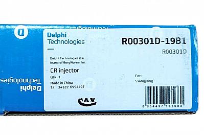 Форсунка SsangYong (Actyon, Korando, Rexton, Rodius, Stavic) 2.0 XDi (D20F/D20R) Euro 4 / 5 (A6710170121)