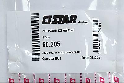 Ремкомплект насос-форсунки Caterpillar 173-9272, 177-4754 / Navistar 1822800C92, 1822801C98